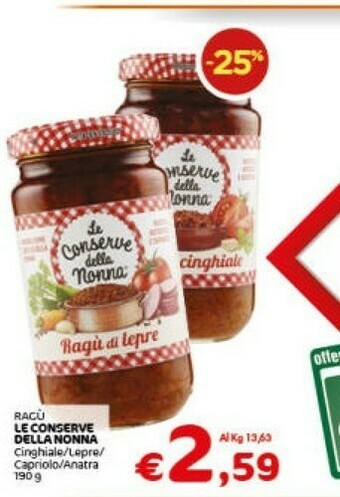 Crai Ragù offerta