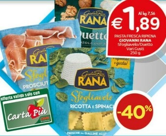 Crai Pasta ripiena offerta