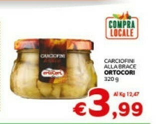 Crai Carciofini sott'olio offerta
