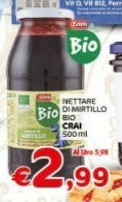 Crai Succhi di frutta offerta
