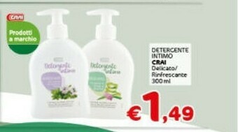 Crai Detergente intimo offerta
