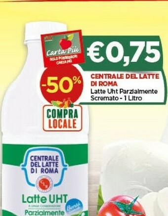 Crai Latte parzialmente scremato offerta