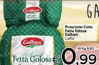 Crai Prosciutto cotto offerta