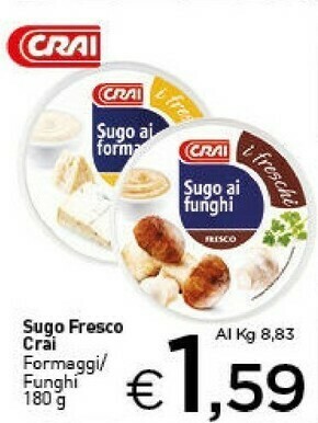 Crai Sughi per pasta offerta