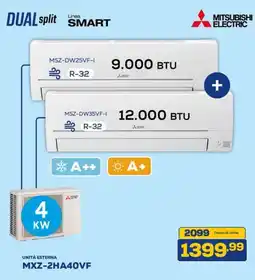 Euronics MITSUBISHI ELECTRIC MSZ-DW35VF-I offerta
