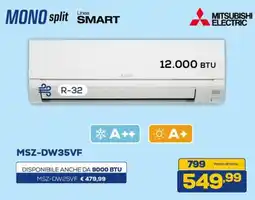 Euronics MITSUBISHI ELECTRIC MSZ-DW35VF offerta