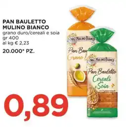 Alì Supermercati Pan bauletto MULINO BIANCO offerta