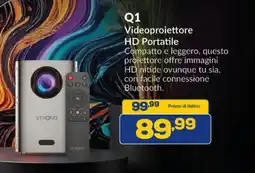 Euronics Strong Q1 Videoproiettore HD Portatile offerta