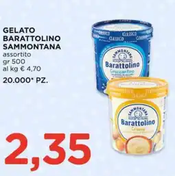 Alì Supermercati Gelato barattolino SAMMONTANA offerta