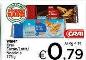 Crai Wafer offerta