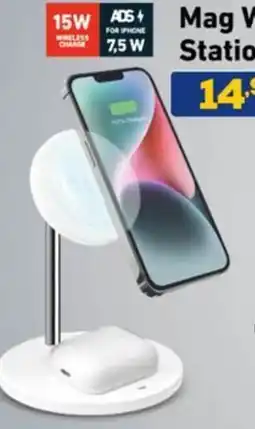 Euronics sbs Wireless Charger Station 2 in 1 offerta