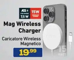 Euronics sbs Mag Wireless Charger offerta