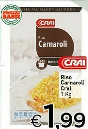 Crai Riso offerta