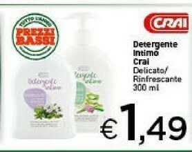 Crai Detergente intimo offerta
