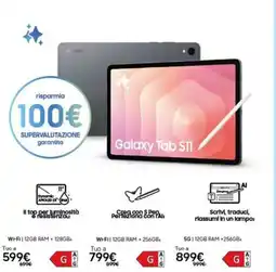 Euronics SAMSUNG Galaxy Tab S11 offerta