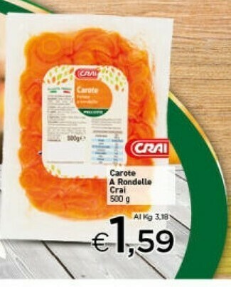 Crai Carote offerta