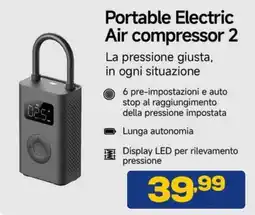 Euronics Portable Electric Air compressor 2 offerta