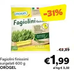 Unes Fagiolini finissimi OROGEL offerta