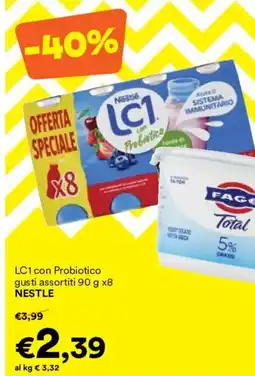 Unes LC1 con Probiotico NESTLE offerta