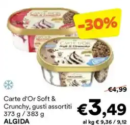 Unes Carte d'Or Soft & Crunchy ALGIDA offerta
