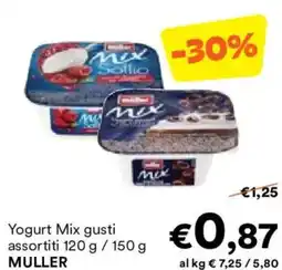 Unes Yogurt Mix MULLER offerta