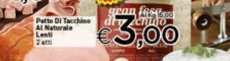 Crai Fesa di tacchino offerta