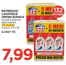 Alì Supermercati Detersivo lavatrice OMINO BIANCO offerta