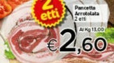 Crai Pancetta offerta