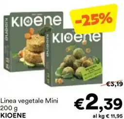 Unes Linea vegetale Mini KIOENE offerta