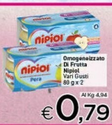 Crai Omogeneizzati offerta