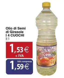 Docks Cash&Carry Olio di Semi di Girasole I 4 CUOCHI offerta