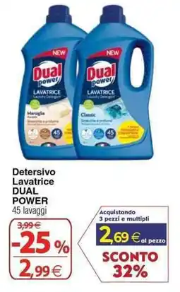 Docks Cash&Carry Detersivo Lavatrice DUAL POWER offerta