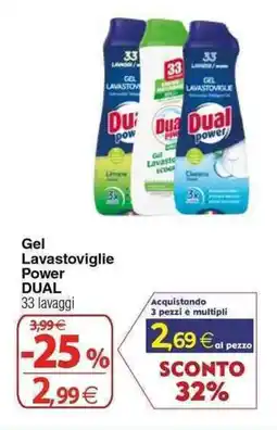Docks Cash&Carry Gel Lavastoviglie Power DUAL offerta