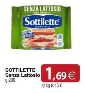 Docks Cash&Carry SOTTILETTE Senza Lattosio offerta