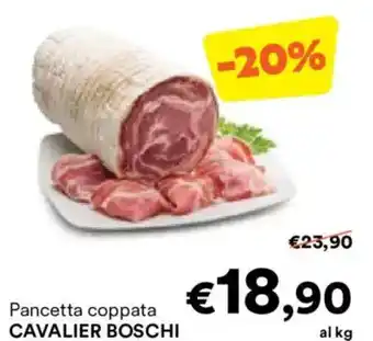 Unes Pancetta coppata CAVALIER BOSCHI offerta