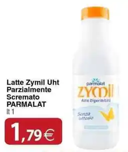 Docks Cash&Carry Latte Zymil Uht Parzialmente Scremato PARMALAT offerta