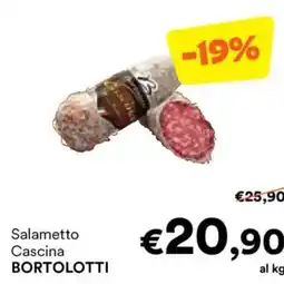 Unes Salametto Cascina BORTOLOTTI offerta