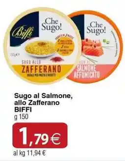 Docks Cash&Carry Sugo al Salmone, allo Zafferano BIFFI offerta
