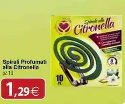 Docks Cash&Carry Spirali Profumati alla Citronella offerta