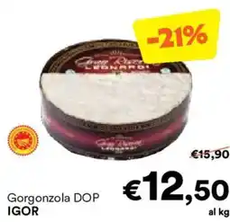 Unes Gorgonzola DOP IGOR offerta