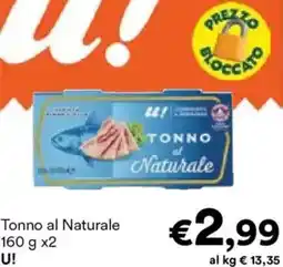 Unes Tonno al Naturale U! offerta