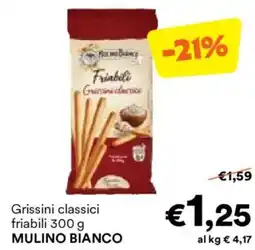 Unes Grissini classici friabili MULINO BIANCO offerta