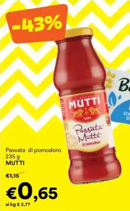 Unes Passata di pomodoro MUTTI offerta
