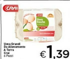 Crai Uova offerta