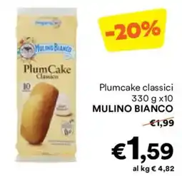 Unes Plumcake classici MULINO BIANCO offerta