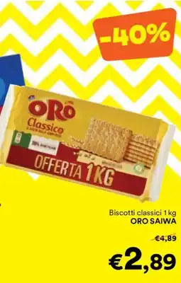 Unes Biscotti classici ORO SAIWA offerta