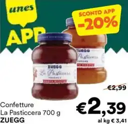 Unes Confetture La Pasticcera ZUEGG offerta