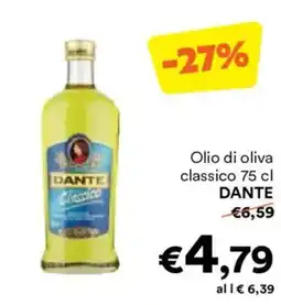 Unes Olio di oliva classico DANTE offerta