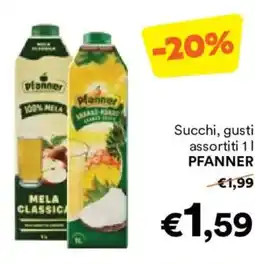 Unes Succhi PFANNER offerta
