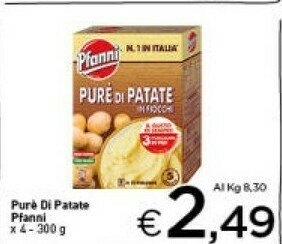 Crai Purè di patate offerta